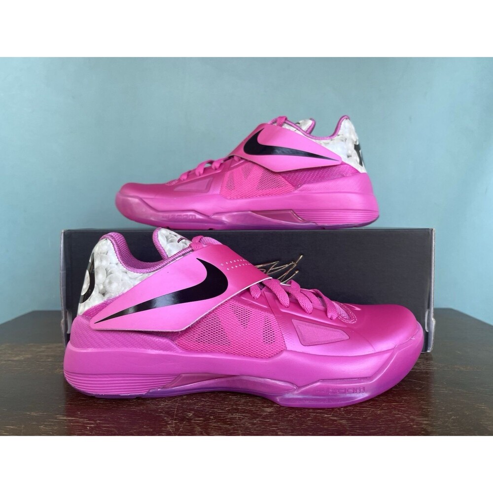 Nike KD 4 "Aunt Pearl" 2024 Basketball Shoes Men's Sz 6 (7.5W) HF9098-600 NO LID